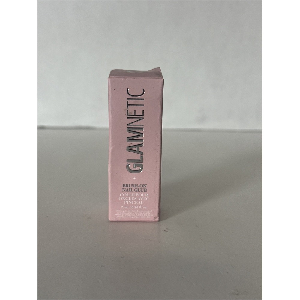 Glamnetic Brush On Nail Glue / Bond, 0.24oz / 7mL New, Other